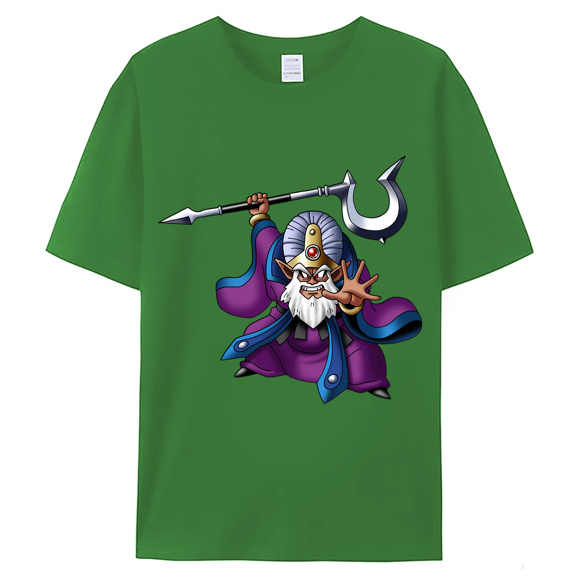（画像用） ドラゴンクエスト Doragon Kuesuto Dragon Quest レディースカジュアルプリントTシャツ（綿100％）